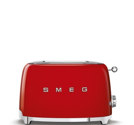 SMEG 50'S Style Retro Kırmızı 2x1 Ekmek Kızartma Makinesi