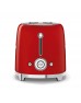 SMEG 50'S Style Retro Kırmızı 2x1 Ekmek Kızartma Makinesi