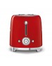 SMEG 50'S Style Retro Kırmızı 2x1 Ekmek Kızartma Makinesi