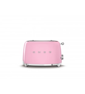 SMEG 50'S Style Retro Pembe 2x1 Ekmek Kızartma Makinesi