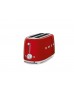 SMEG 50'S Style Retro Kırmızı 4x Ekmek Kızartma Makinesi
