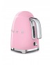 SMEG 50'S Style Retro Pembe Kettle