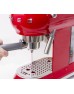 SMEG 50'S Style Retro Kırmızı Espresso Kahve Makinesi
