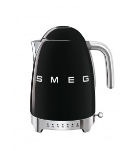 SMEG 50'S Style Retro Siyah Isı Ayarlı Kettle