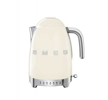 SMEG 50'S Style Retro Krem Isı Ayarlı Kettle