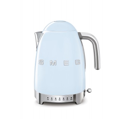 SMEG 50'S Style Retro Pastel Mavi Isı Ayarlı Kettle