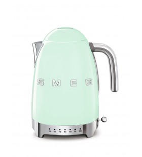 SMEG 50'S Style Retro Pastel Yeşil Isı Ayarlı Kettle