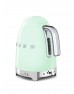 SMEG 50'S Style Retro Pastel Yeşil Isı Ayarlı Kettle