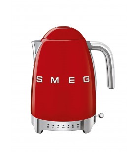 SMEG 50'S Style Retro Kırmızı Isı Ayarlı Kettle