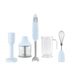 SMEG 50'S Style Retro Pastel Mavi El Blender Seti