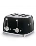 SMEG 50'S Style Retro Siyah Ekmek Kızartma Makinesi 