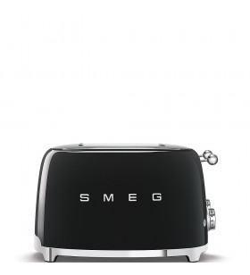 SMEG 50'S Style Retro Siyah Ekmek Kızartma Makinesi 