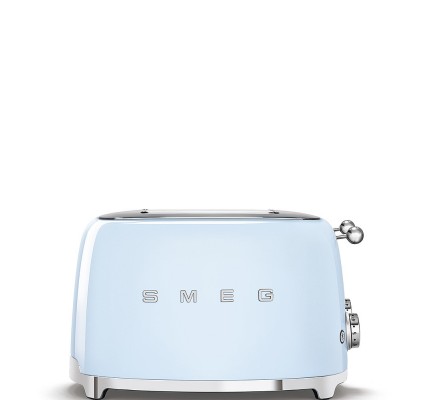 SMEG 50'S Style Retro Pastel Mavi Ekmek Kızartma Makinesi