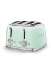 SMEG 50'S Style Retro Pastel Yeşil Ekmek Kızartma Makinesi