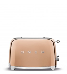SMEG 50'S Style Retro Rose Gold 2x Ekmek Kızartma Makinesi