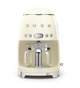 SMEG 50'S Style Retro Krem Filtre Kahve Makinesi 