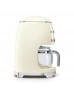 SMEG 50'S Style Retro Krem Filtre Kahve Makinesi 