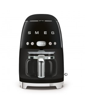 SMEG 50'S Style Retro Siyah Filtre Kahve Makinesi 