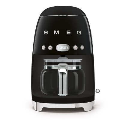 SMEG 50'S Style Retro Siyah Filtre Kahve Makinesi 