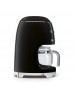 SMEG 50'S Style Retro Siyah Filtre Kahve Makinesi 