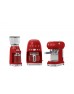SMEG 50'S Style Retro Kırmızı Kahve Öğütme Makinesi
