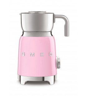 SMEG 50'S Style Retro Pembe Süt Köpürtme Makinesi