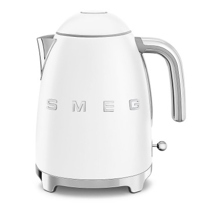 SMEG 50'S Style Retro Mat Beyaz Kettle