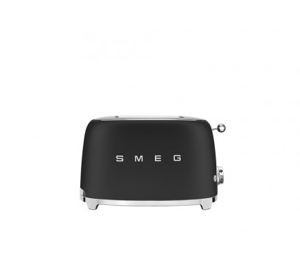 SMEG 50'S Style Retro Mat Siyah Ekmek Kızartma Makinesi