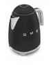 SMEG 50'S Style Retro Mat Siyah Kettle