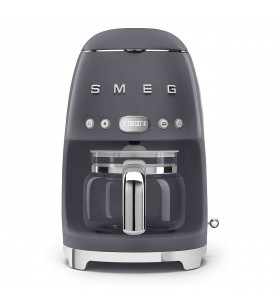 SMEG 50'S Style Retro Barut Gri Filtre Kahve Makinesi 