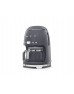 SMEG 50'S Style Retro Barut Gri Filtre Kahve Makinesi 