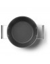 SMEG Cookware 50'S Style Siyah Tencere - 24 cm
