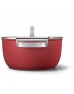 SMEG Cookware 50'S Style Kırmızı Tencere - 24 cm