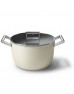 SMEG Cookware 50'S Style Krem Tencere - 26 cm