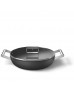 SMEG Cookware 50'S Style Siyah Pilav Tenceresi - 28 cm 