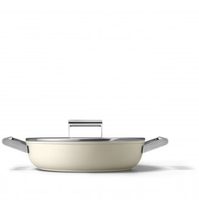 SMEG Cookware 50'S Style Krem Pilav Tenceresi - 28 cm