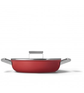 SMEG Cookware 50'S Style Kırmızı Pilav Tenceresi - 28 cm