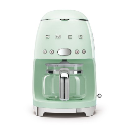 SMEG 50'S Style Retro Pastel Yeşil  Filtre Kahve Makinesi 