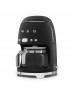 SMEG 50'S Style Retro Mat Siyah Filtre Kahve Makinesi Special Edition