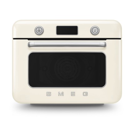 Smeg Tezgah Üstü Buharlı Fırın Krem