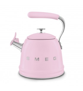 Smeg Düdüklü Ocak Üstü Retro Su Isıtıcı Pembe