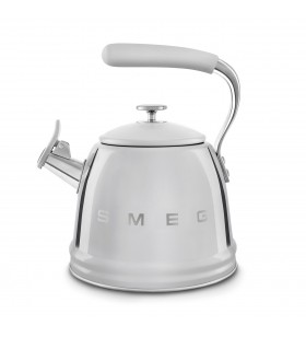 Smeg Düdüklü Ocak Üstü Retro Su Isıtıcı Krom