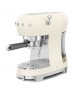 SMEG 50'S Style Retro Krem Espresso Makinesi