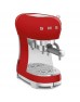 SMEG 50'S Style Retro Kırmızı Espresso Kahve Makinesi