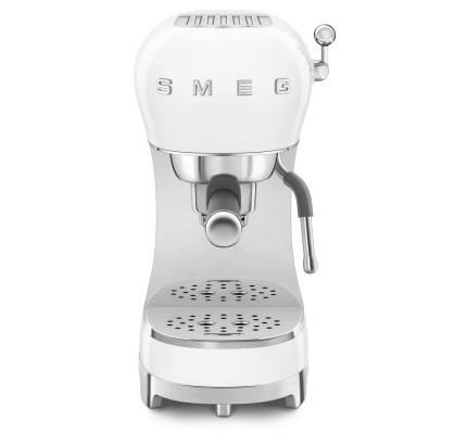 SMEG 50'S Style Retro Beyaz Espresso Kahve Makinesi