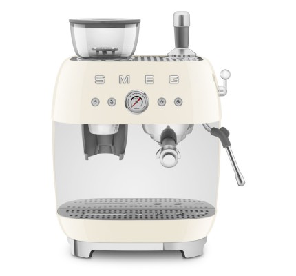 Smeg Öğütücülü Espresso Kahve Makinesi Krem
