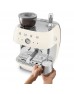 Smeg Öğütücülü Espresso Kahve Makinesi Krem