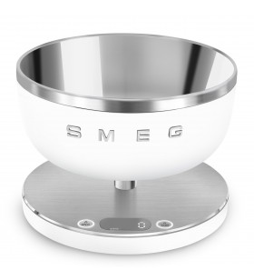 Smeg Dijital Mutfak Tartısı Mat Beyaz