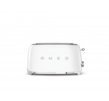 SMEG 50'S Style Retro Beyaz 2x2 Ekmek Kızartma Makinesi