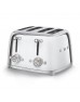 SMEG 50'S Style Retro Krom 4x1 Ekmek Kızartma Makinesi